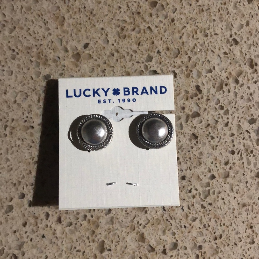 Silver earrings!